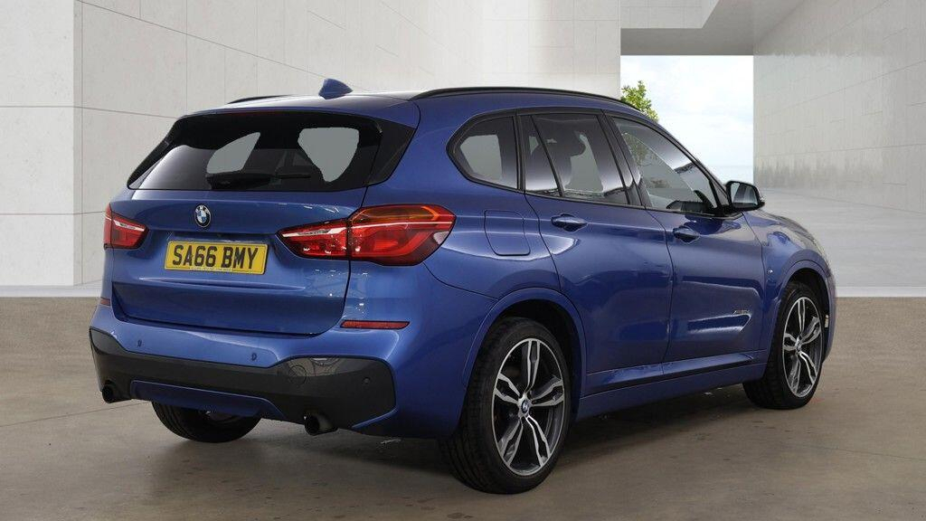 BMW X1 Suv Blue #4