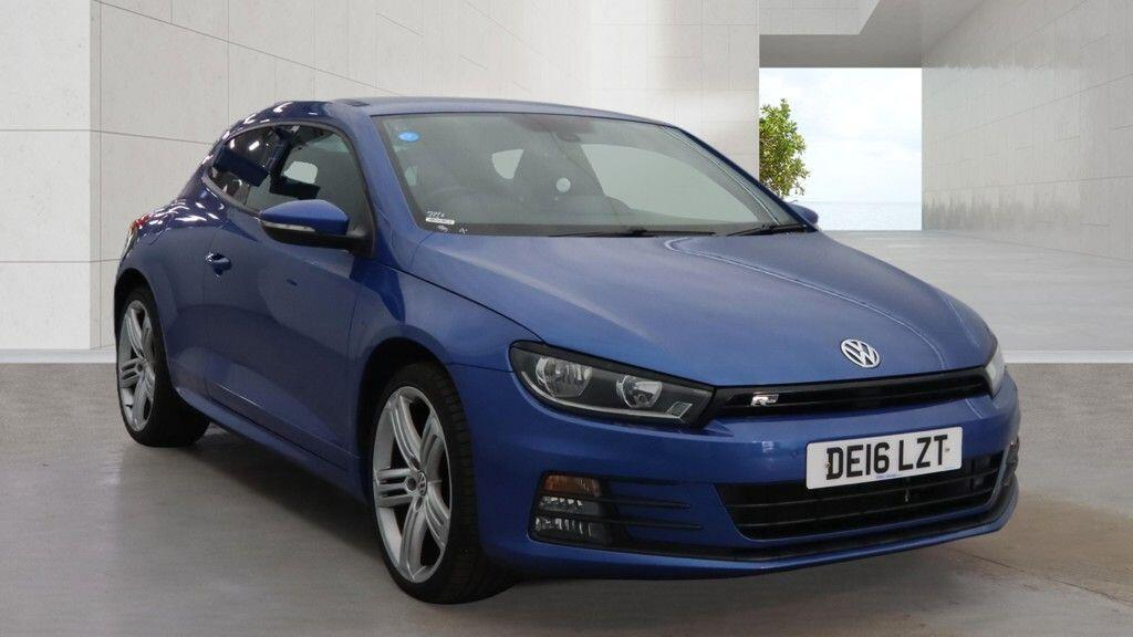 Volkswagen Scirocco R Line Tdi Bluemotion Technology Blue #2