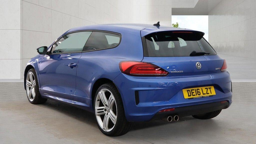 Volkswagen Scirocco R Line Tdi Bluemotion Technology Blue #3
