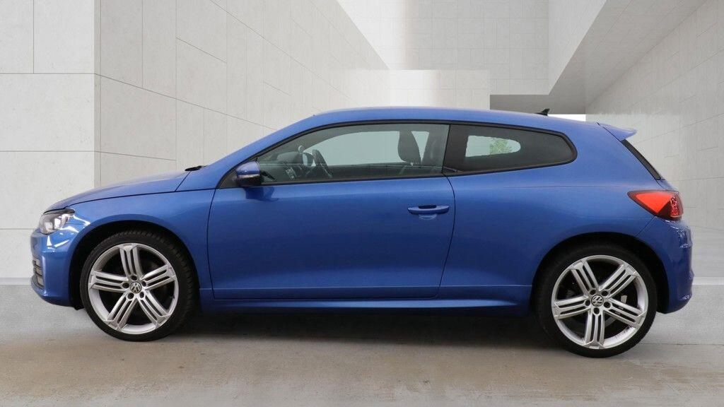 Volkswagen Scirocco R Line Tdi Bluemotion Technology Blue #6