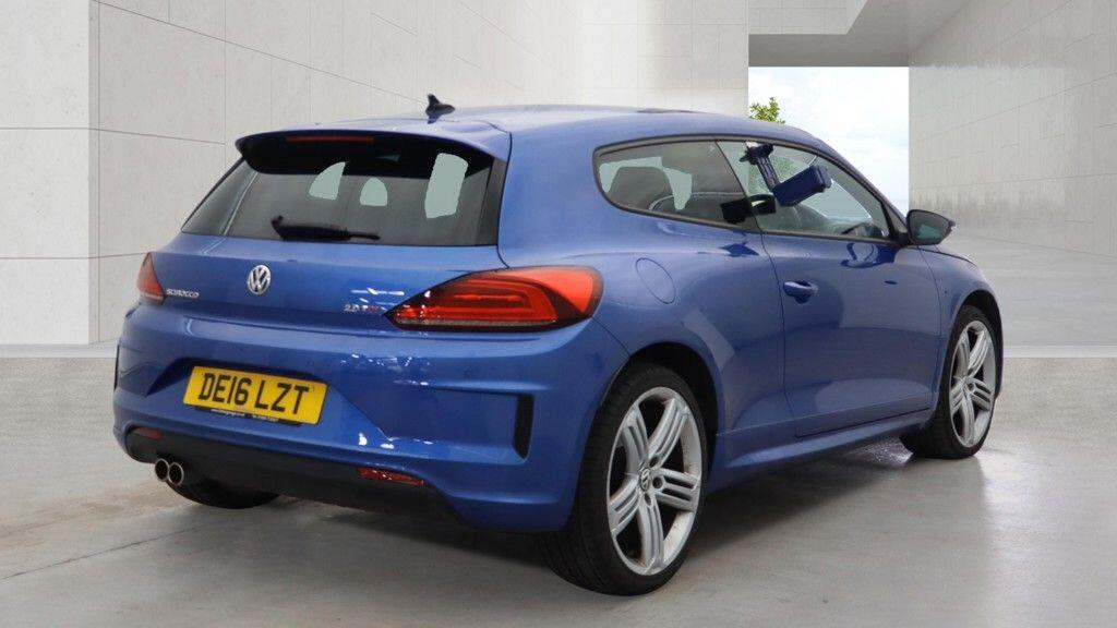 Volkswagen Scirocco R Line Tdi Bluemotion Technology Blue #4