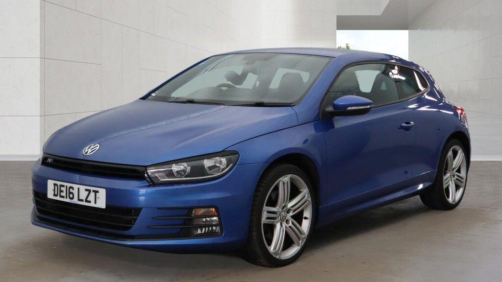 Volkswagen Scirocco R Line Tdi Bluemotion Technology Blue