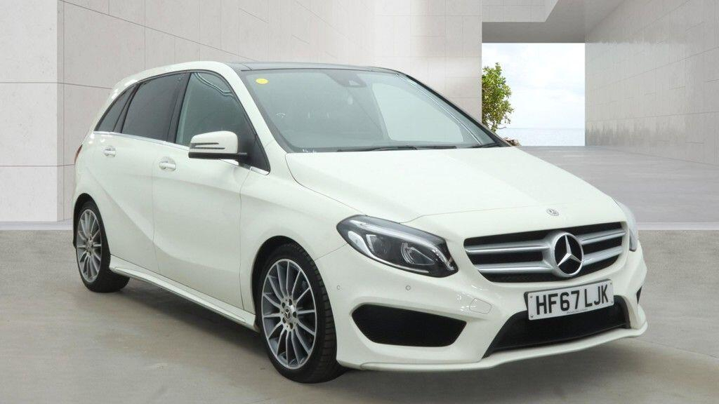 Mercedes-Benz B Class 2.1 B200d Amg Line Premium Plus 7G-dct Euro 6 S White #2