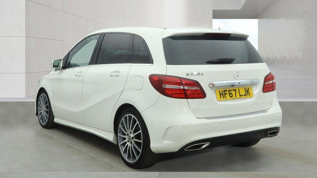Mercedes-Benz B Class 2.1 B200d Amg Line Premium Plus 7G-dct Euro 6 S White #3