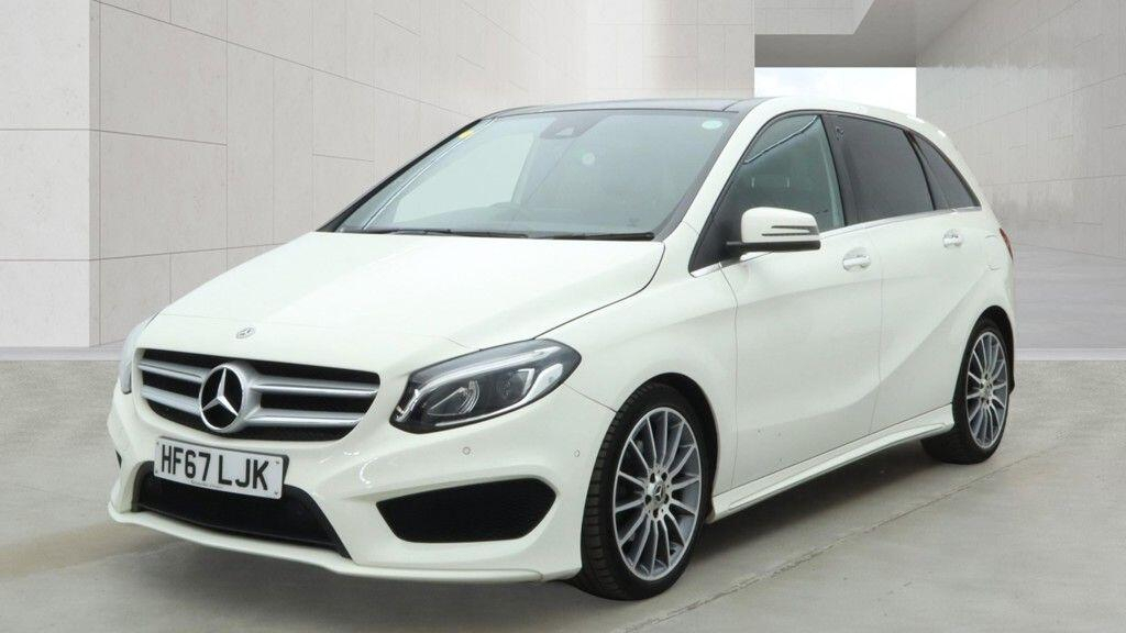 Mercedes-Benz B Class 2.1 B200d Amg Line Premium Plus 7G-dct Euro 6 S White