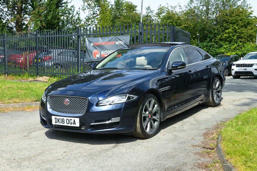 Jaguar XJ Portfolio V6 D Blue #3