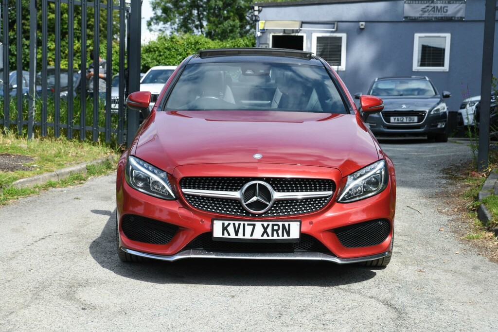 Mercedes-Benz C Class Amg Line Premium D KV17XRN Red #2