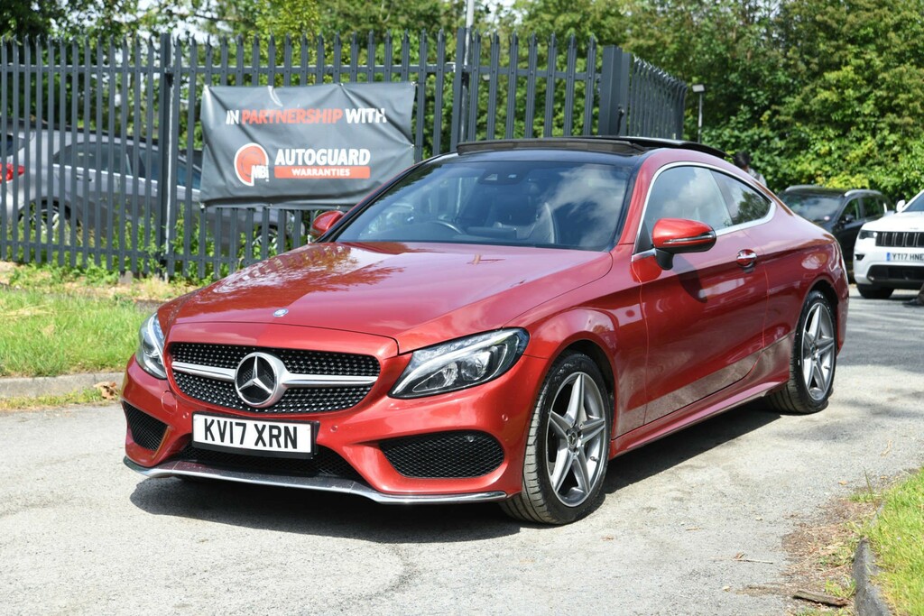 Mercedes-Benz C Class Amg Line Premium D KV17XRN Red #3