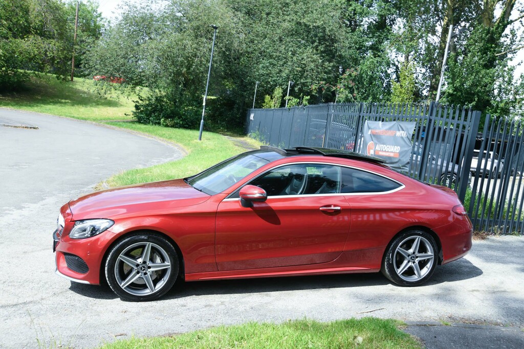 Mercedes-Benz C Class Amg Line Premium D KV17XRN Red #5