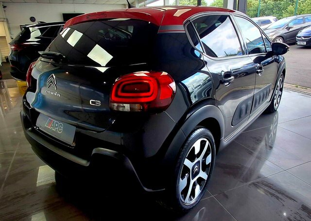 Citroen C3 2019 1.2 Puretech Flair Nav Edition Hatchback LF19XUP Black #5
