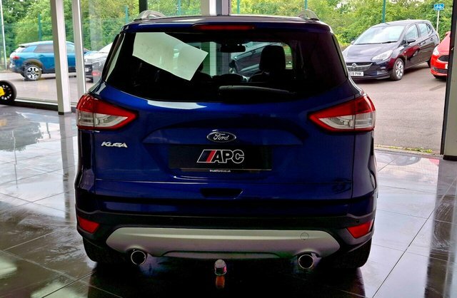 Ford Kuga 2015 2.0 Tdci Titanium X Suv Powershift NV65ZMZ Blue #4