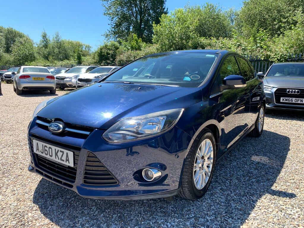 Ford Focus 1.6 Tdci Titanium Hatchback Blue