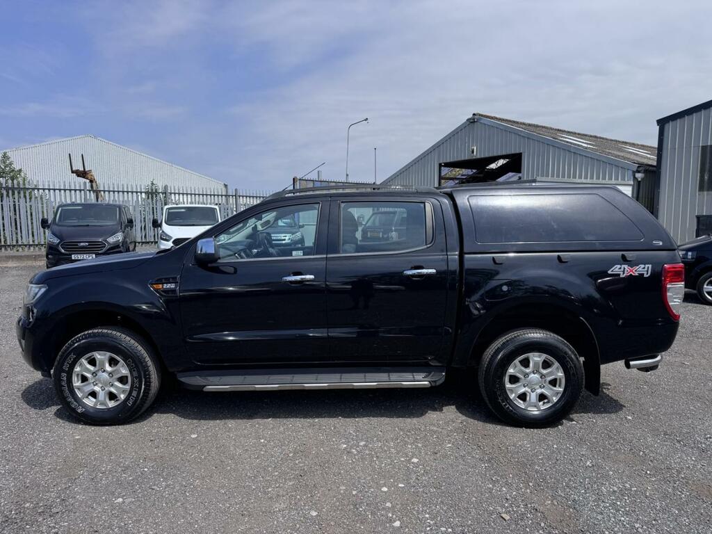 Ford Ranger 2.2 Tdci Xlt. 4X4 Double Cab Pickup. Only 73300 Mi Black #2