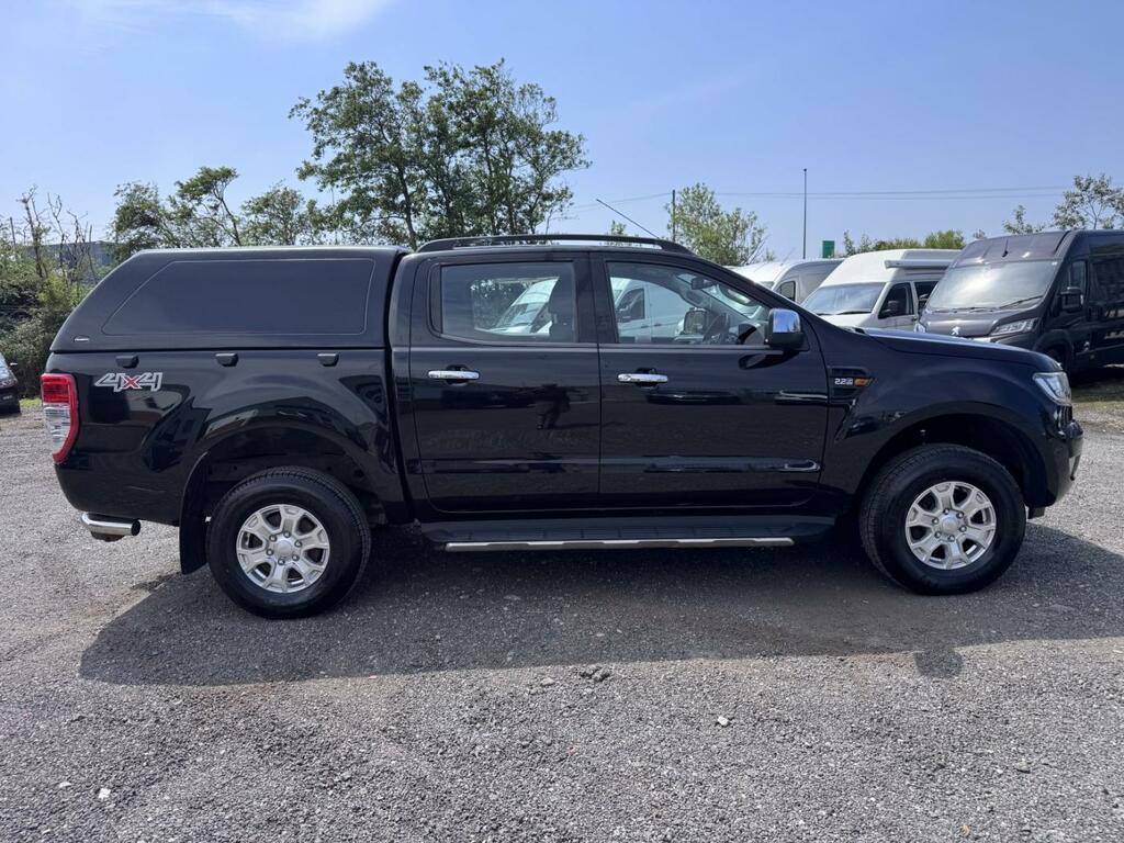 Ford Ranger 2.2 Tdci Xlt. 4X4 Double Cab Pickup. Only 73300 Mi Black #6