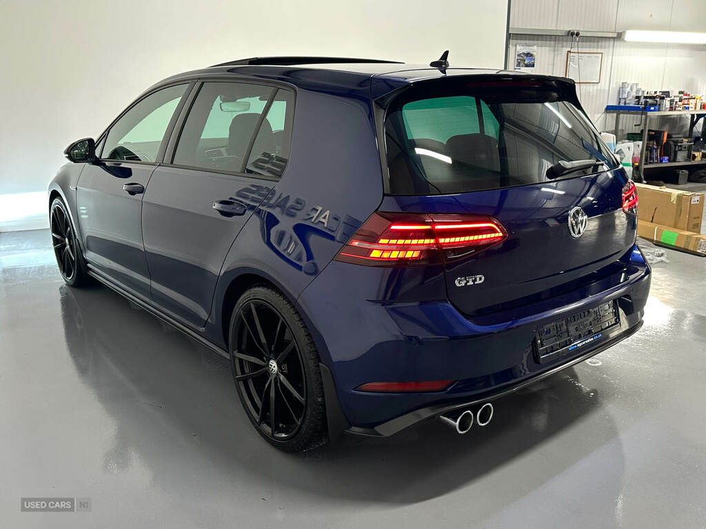 Volkswagen Golf 2.0 Tdi 184 Gtd Blueline AF18KTV Blue #6