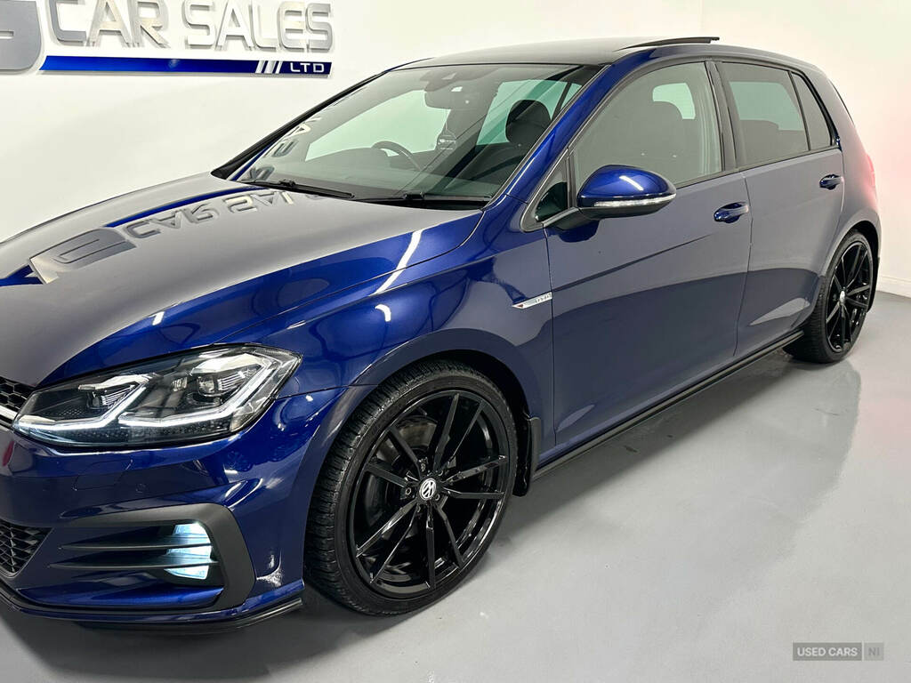 Volkswagen Golf 2.0 Tdi 184 Gtd Blueline AF18KTV Blue #5