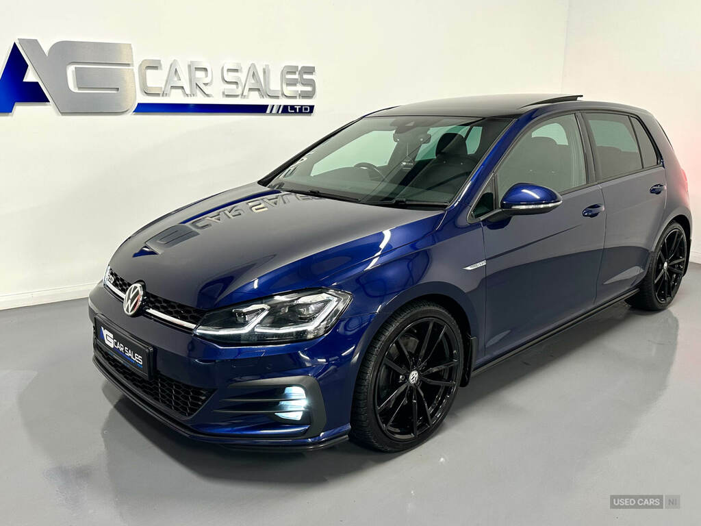 Volkswagen Golf 2.0 Tdi 184 Gtd Blueline AF18KTV Blue #3