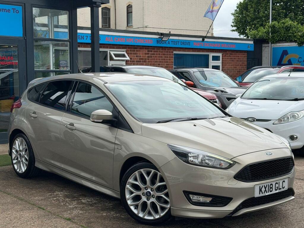 Ford Focus Hatchback 1.0T Ecoboost St-line Euro 6 Ss Silver