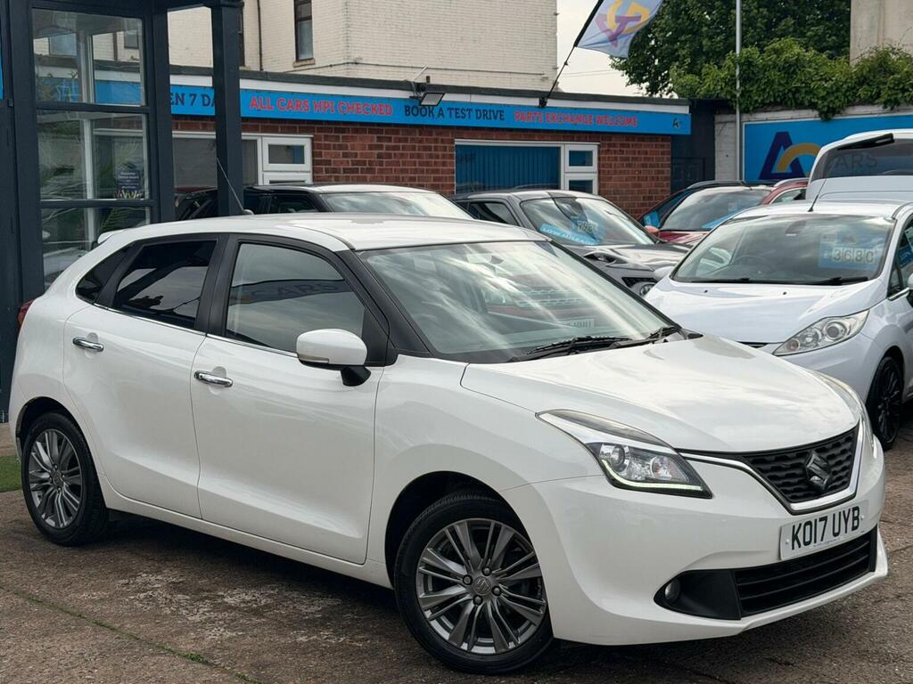 Suzuki Baleno Hatchback 1.0 Boosterjet Sz5 Euro 6 201717 White