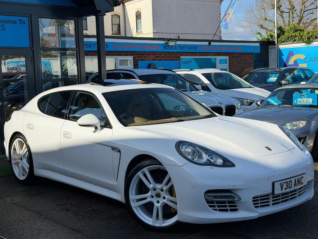 Porsche Panamera Hatchback 4.8T V8 Pdk 4Wd Euro 5 Ss 20101 V30ANC White #5