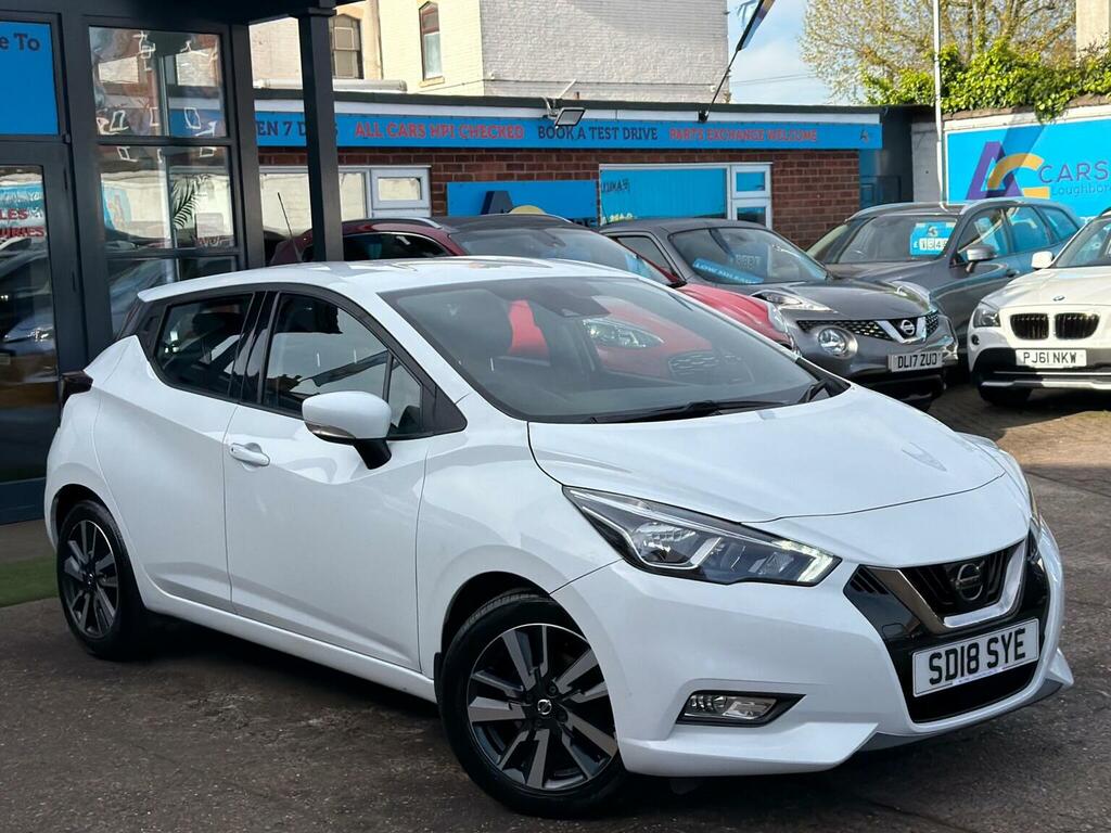 Nissan Micra Hatchback 1.0 Acenta Limited Edition Euro 6 2 White