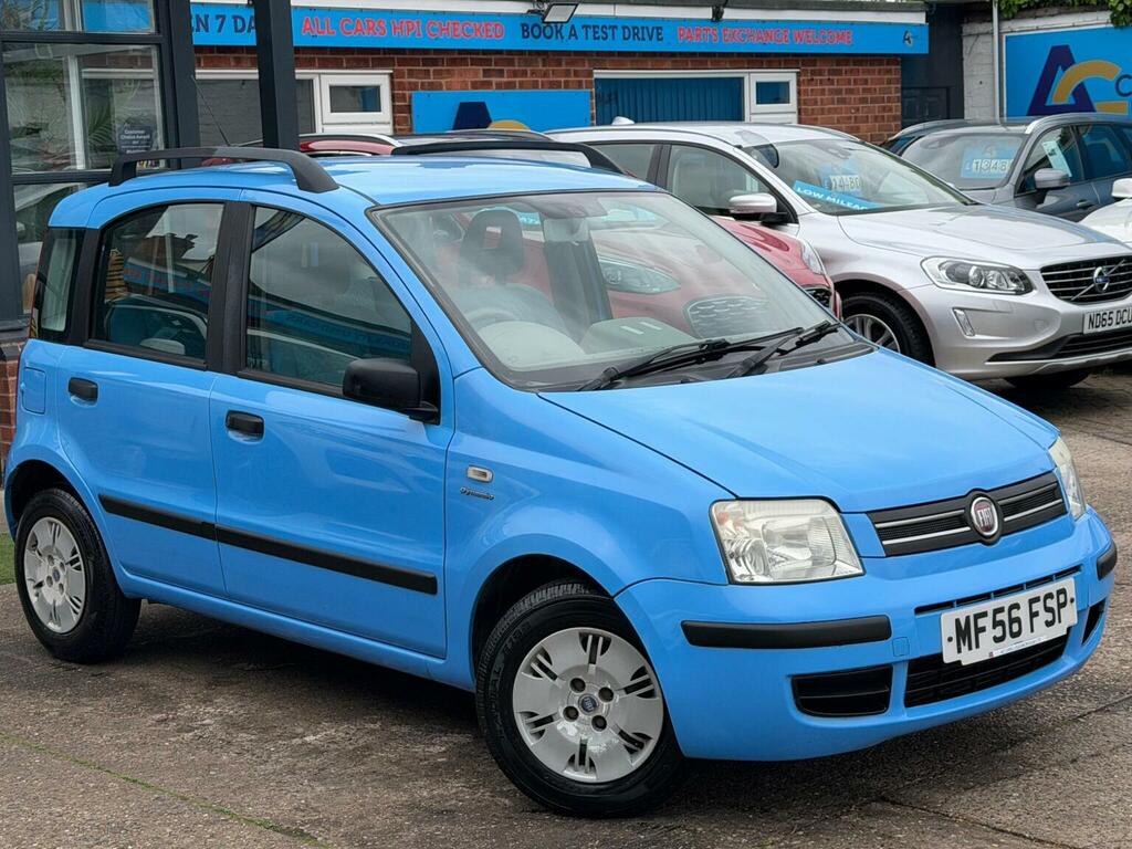 Fiat Panda Hatchback 1.2 Eco Dynamic Dualogic 200656 Blue