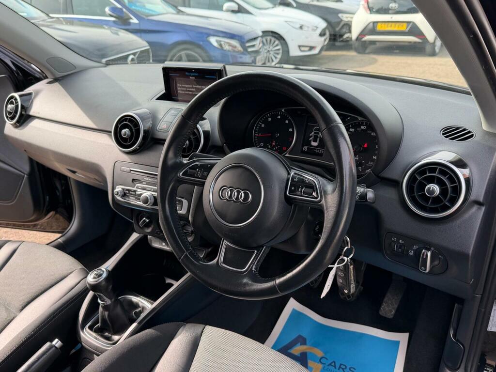 Audi A1 1.4 Tfsi Sport Sportback Euro 6 Ss BW66VVR Black #3