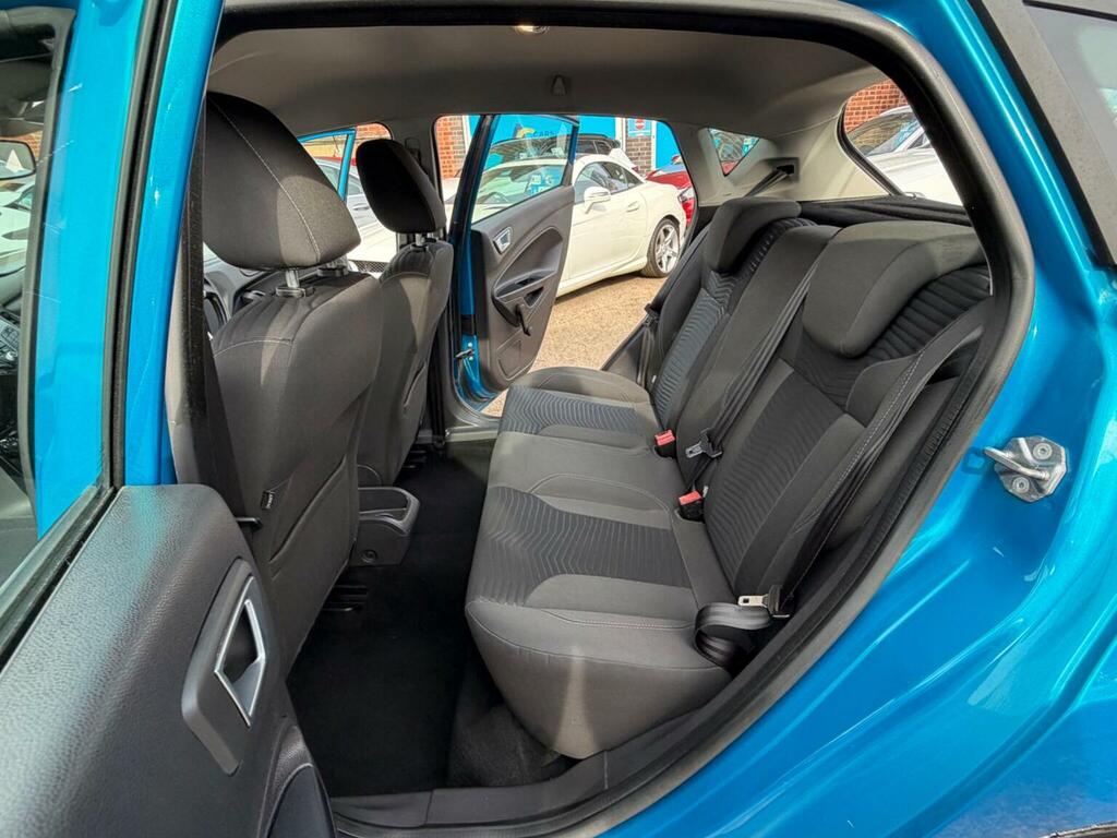 Ford Fiesta Hatchback 1.25 Zetec Euro 6 201515 NL15NYU Blue #5