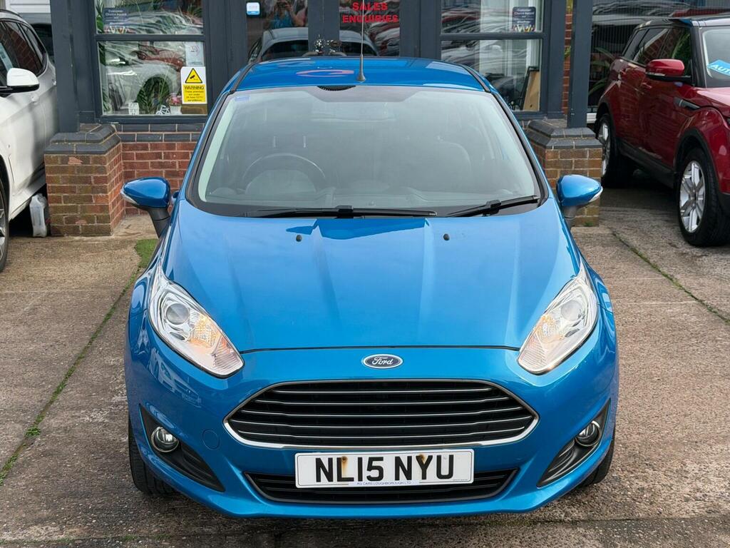 Ford Fiesta Hatchback 1.25 Zetec Euro 6 201515 NL15NYU Blue #6