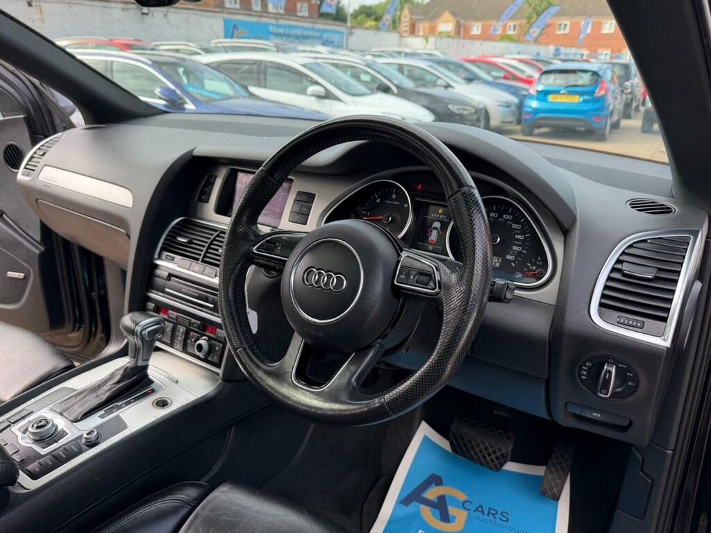 Audi Q7 Suv 3.0 Tdi V6 S Line Style Edition Tiptronic Quat YE14WFW Black #3