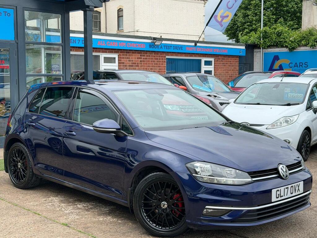 Volkswagen Golf Hatchback 2.0 Tdi Bluemotion Tech Gt Euro 6 Ss Blue