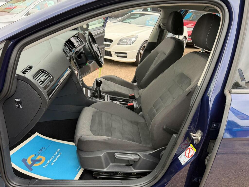 Volkswagen Golf Hatchback 2.0 Tdi Bluemotion Tech Gt Euro 6 Ss GL17OVX Blue #4