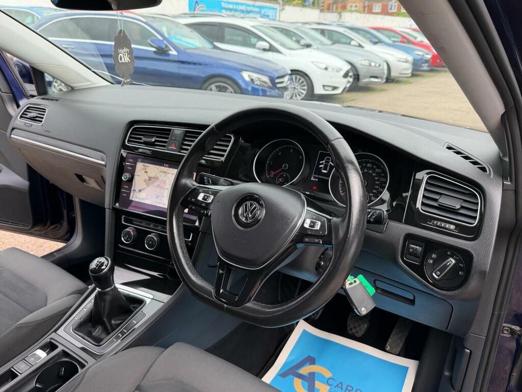 Volkswagen Golf Hatchback 2.0 Tdi Bluemotion Tech Gt Euro 6 Ss GL17OVX Blue #3