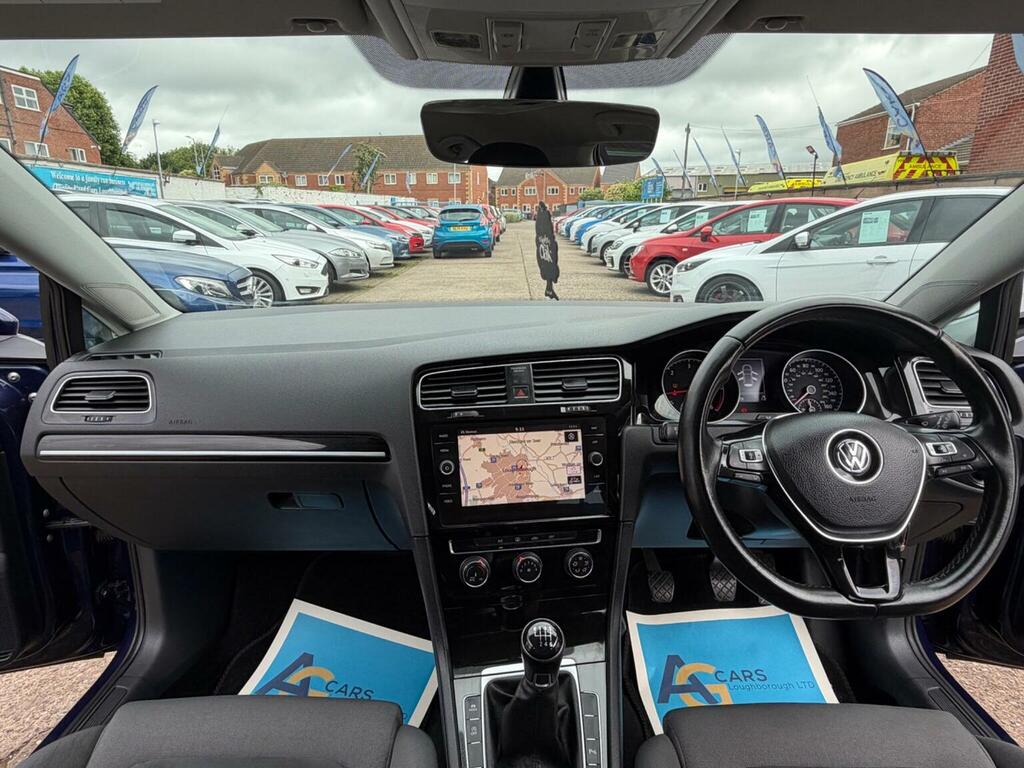 Volkswagen Golf Hatchback 2.0 Tdi Bluemotion Tech Gt Euro 6 Ss GL17OVX Blue #2