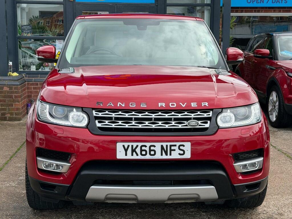 Land Rover Range Rover Sport Suv 3.0 Sd V6 Hse 4Wd Euro 6 Ss 2016 YK66NFS Red #6