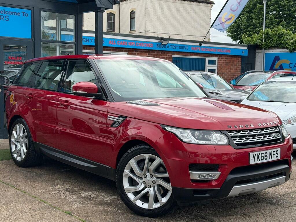 Land Rover Range Rover Sport Suv 3.0 Sd V6 Hse 4Wd Euro 6 Ss 2016 Red