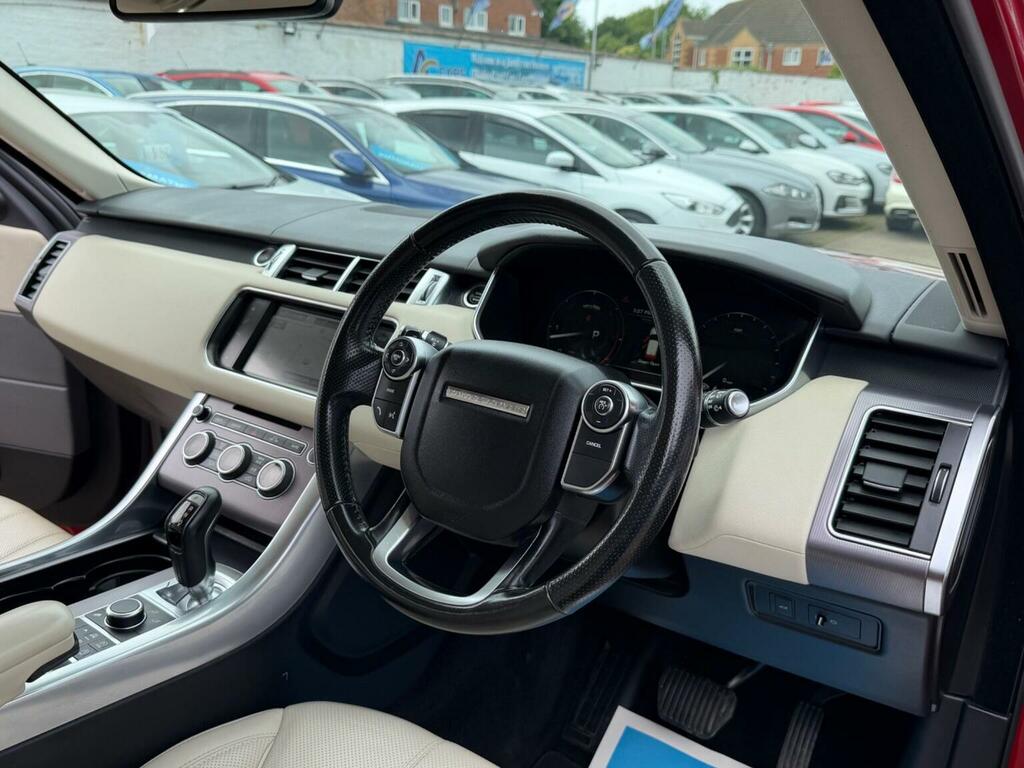 Land Rover Range Rover Sport Suv 3.0 Sd V6 Hse 4Wd Euro 6 Ss 2016 YK66NFS Red #3