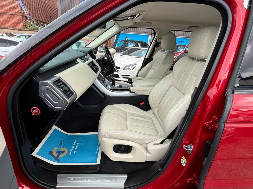 Land Rover Range Rover Sport Suv 3.0 Sd V6 Hse 4Wd Euro 6 Ss 2016 YK66NFS Red #4