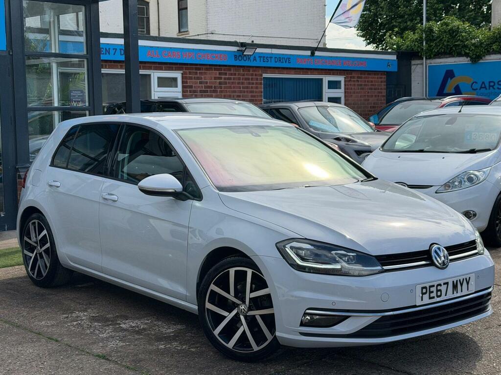 Volkswagen Golf Hatchback 2.0 Tdi Bluemotion Tech Gt Dsg Euro 6 S Silver