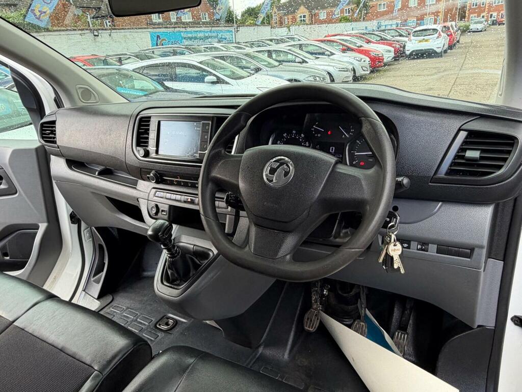 Vauxhall Vivaro Panel Van 1.5 Turbo D 2900 Sportive L2 H1 Euro 6 DV20NND White #2