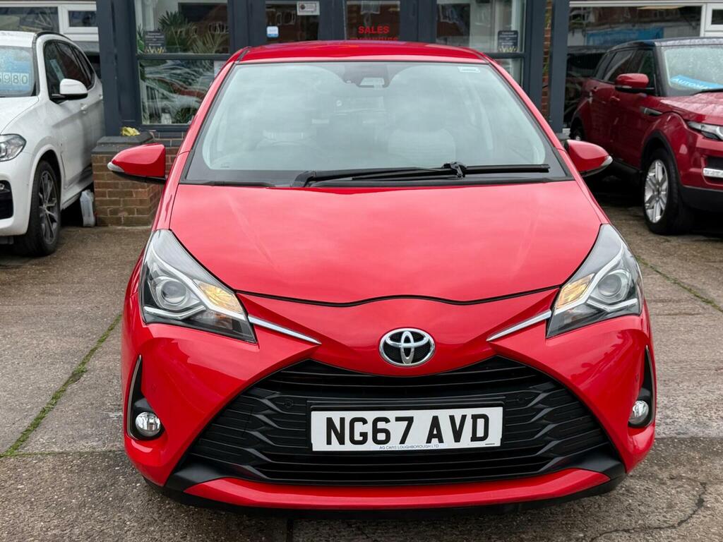 Toyota Yaris Hatchback 1.5 Vvt-i Icon Tech Euro 6 201867 NG67AVD Red #6