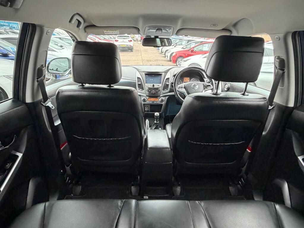SsangYong Korando Elx White #44