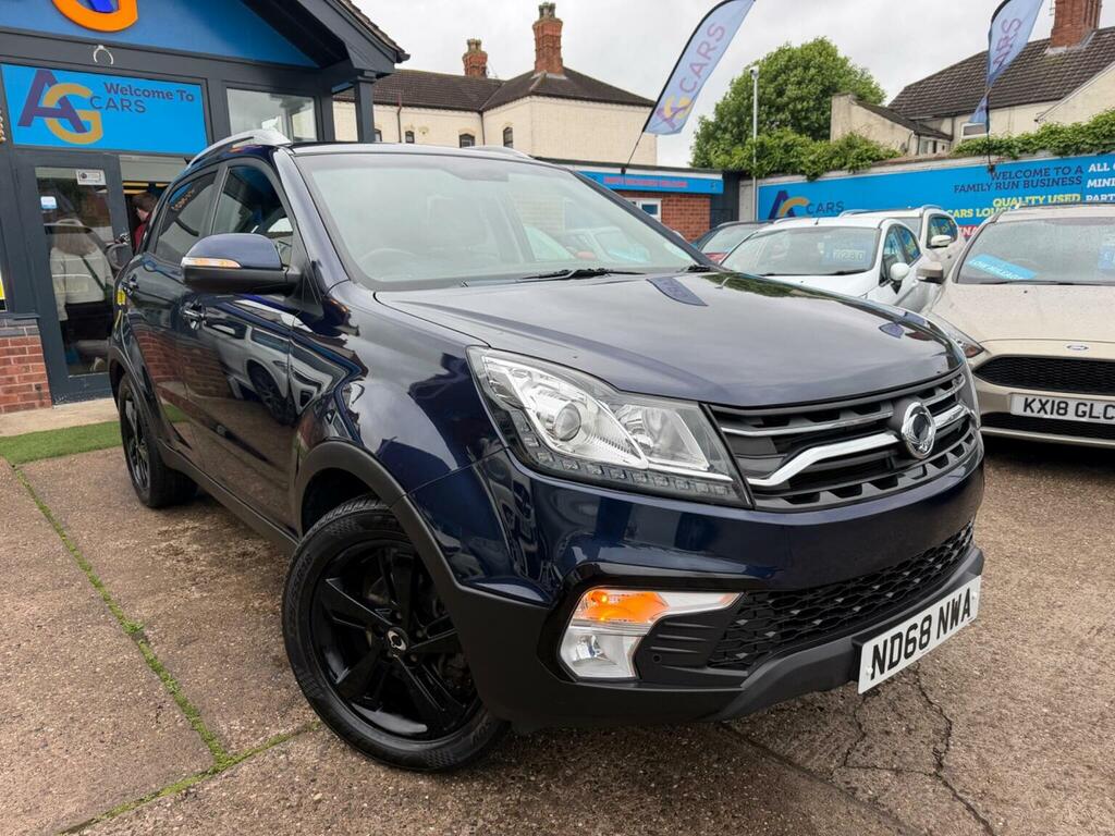 SsangYong Korando Elx White #123