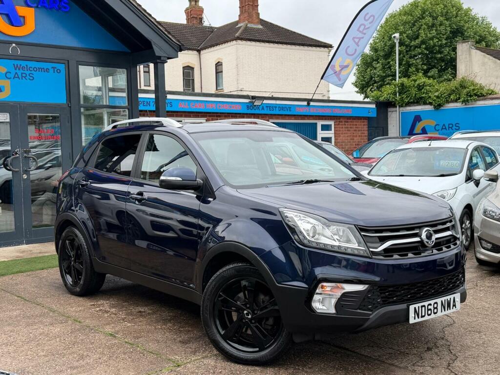 SsangYong Korando Elx White #54