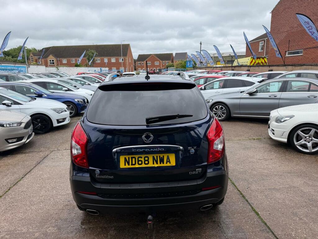 SsangYong Korando Elx White #67