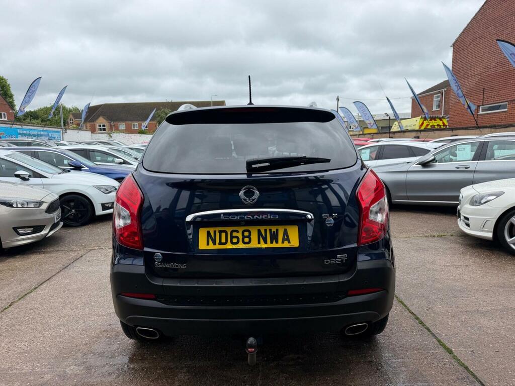 SsangYong Korando Elx White #134