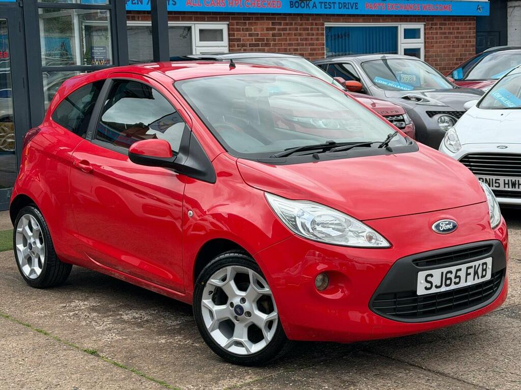 Ford KA 1.2 Zetec Euro 5 Ss Red