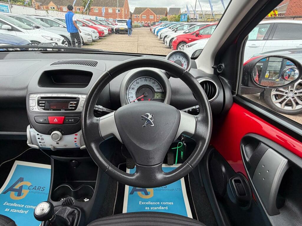 Peugeot 107 1.0 12V Allure Euro 5 Red #3