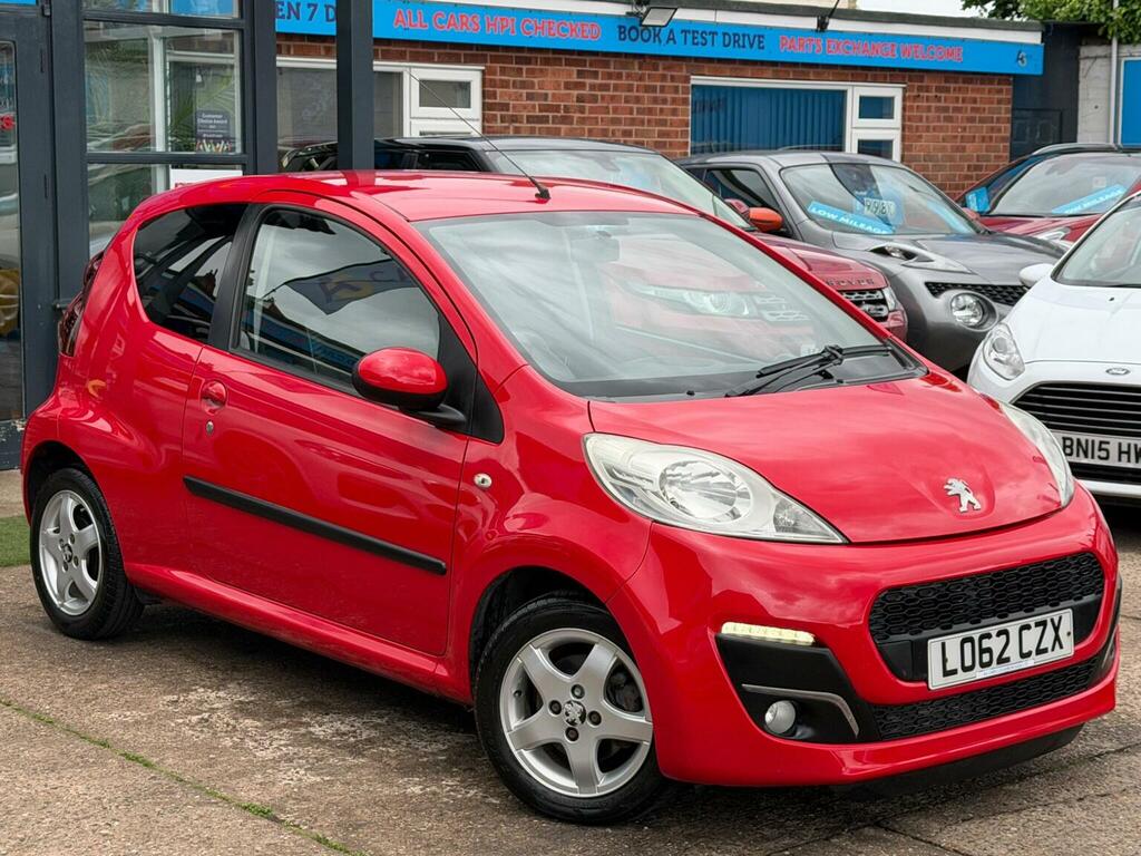 Peugeot 107 1.0 12V Allure Euro 5 Red