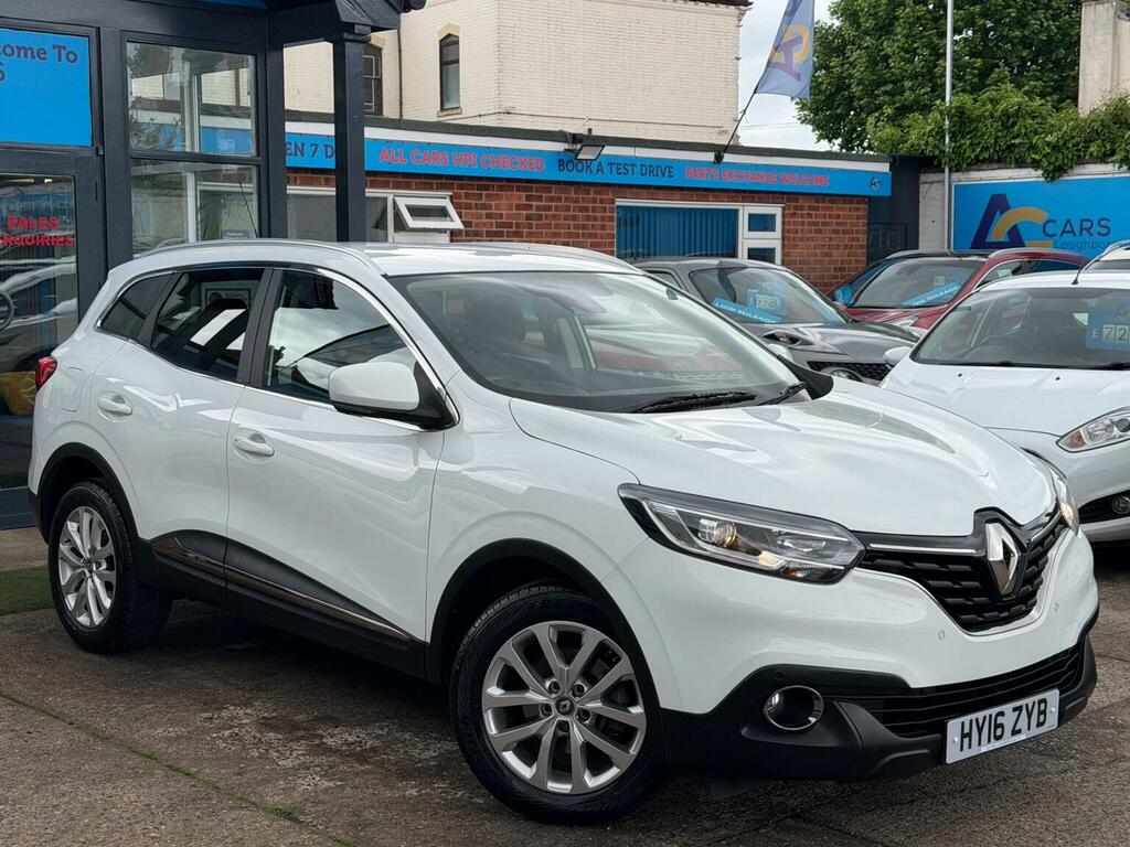 Renault Kadjar 1.5 Dci Dynamique Nav Edc Euro 6 Ss White